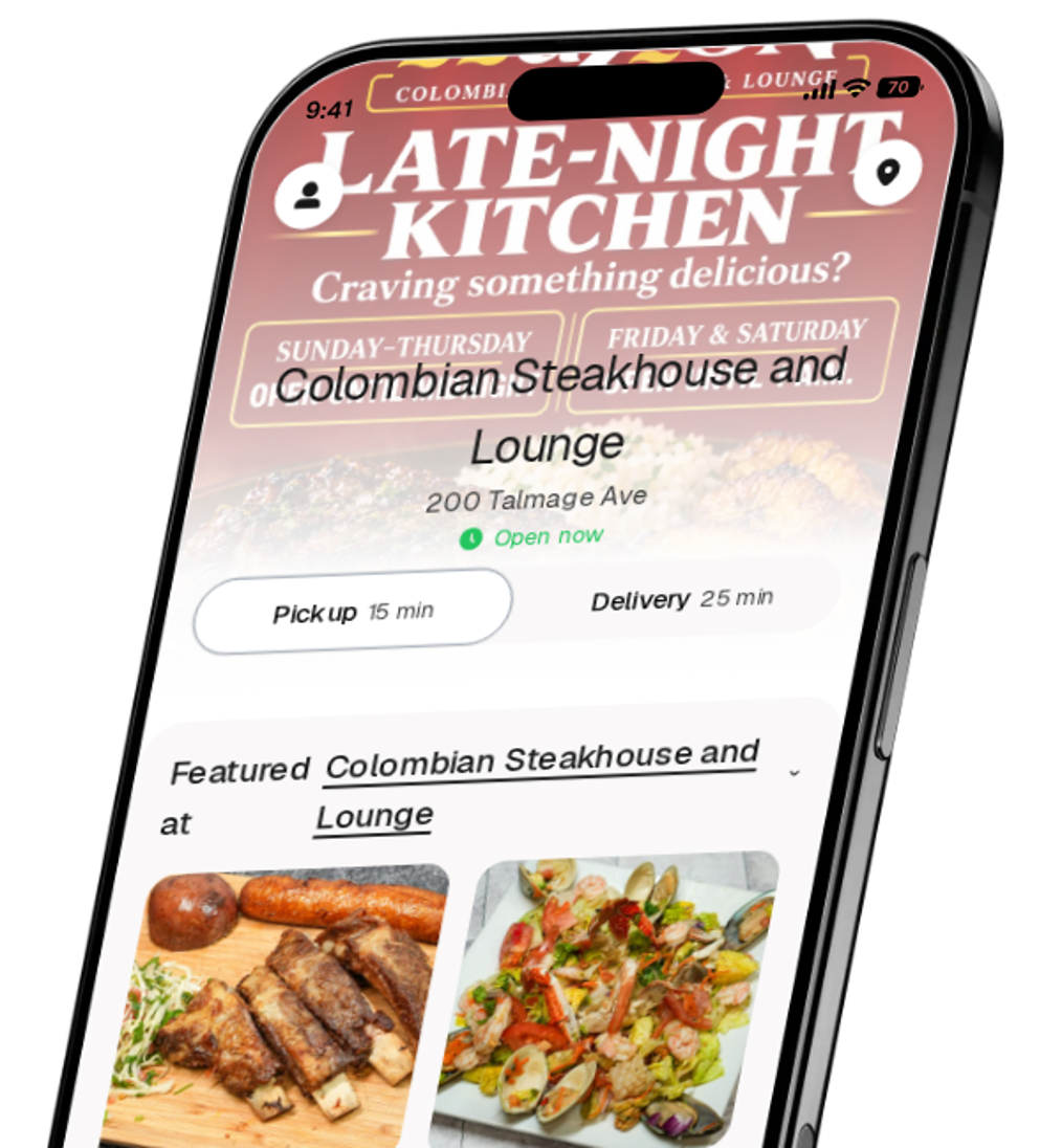 Colombian Steakhouse and Lounge app preview