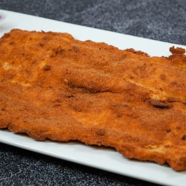 Milanesa de Pollo.