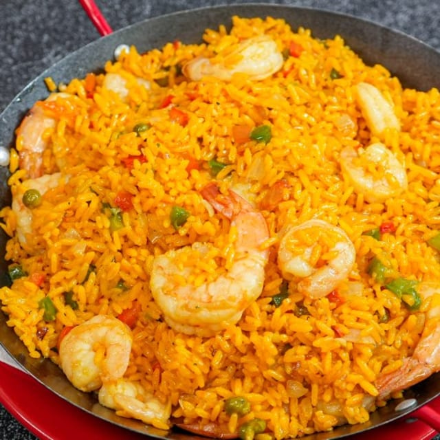 Arroz Con Camarones.