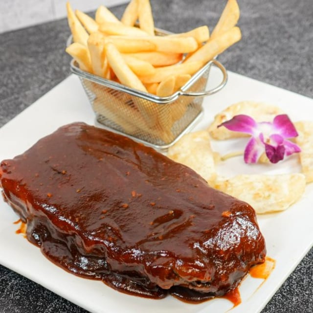 Costillas BBQ.